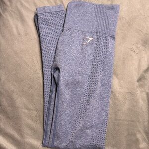 Gymshark Heathered Blue Leggings